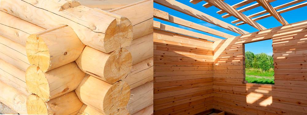 Брус или бревно – особенности современного строительства из древесины |  «Адепт-Лес»